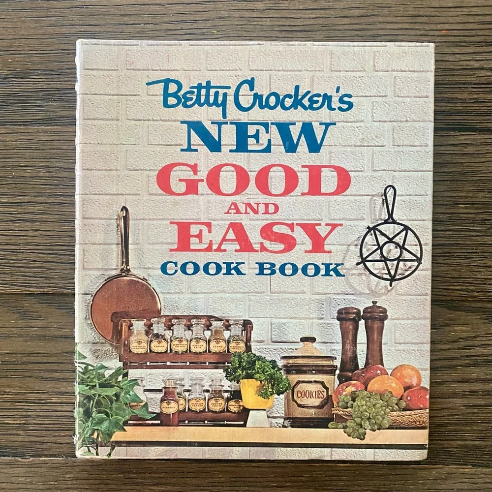 Vintage Betty Crocker Cookbook Bundle 2 Books Recipes Cooking Baking Collection